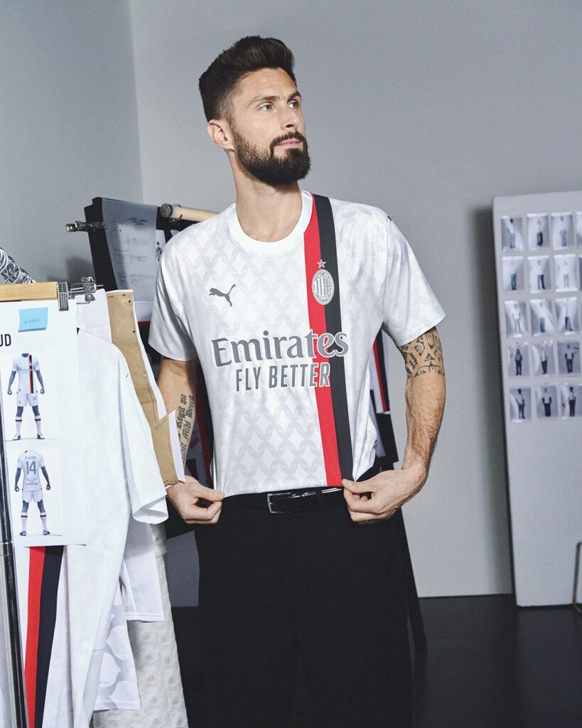 maillot extérieur AC Milan 2023/2024