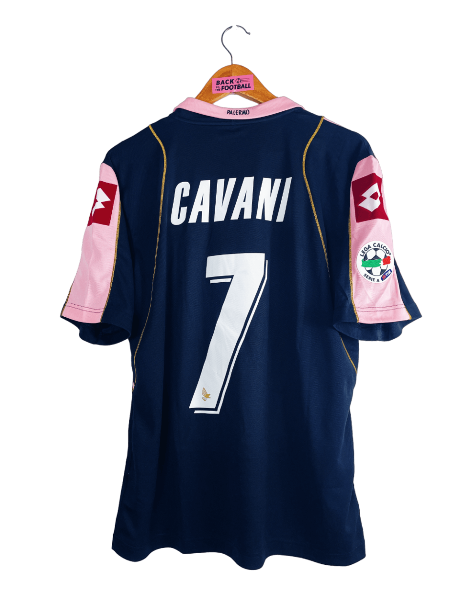 Maillot vintage third de Palerme 2009/2010 floqué Cavani #7