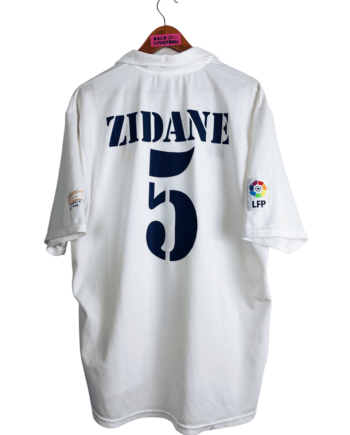 Maillot vintage domicile du Real Madrid 2002/2003 floqué Zidane #5