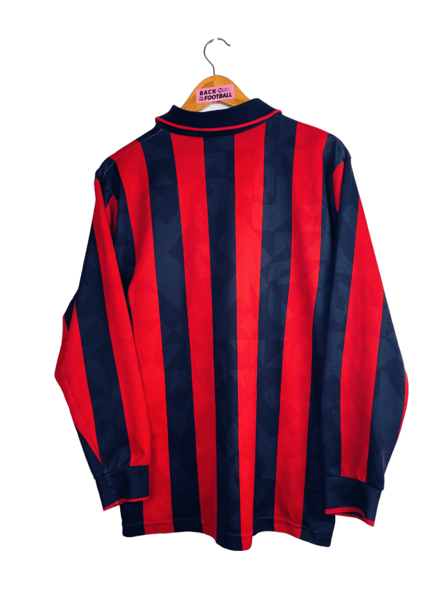 Maillot vintage domicile de l'AC Milan 1994/1995