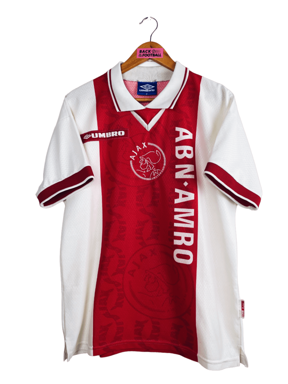 Maillot vintage domicile de l'Ajax d'Amsterdam 1998/1999