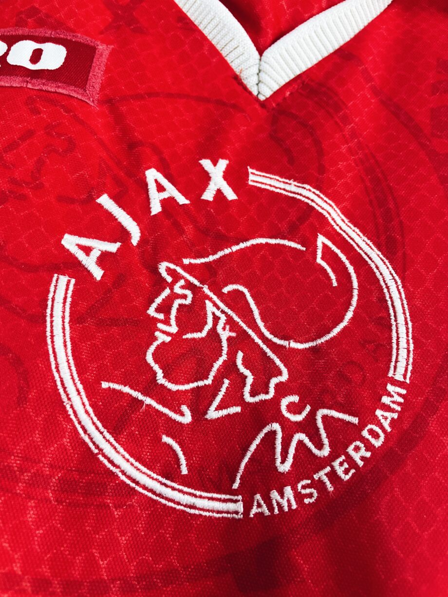 Maillot vintage domicile de l'Ajax d'Amsterdam 1998/1999