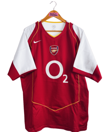 Maillot vintage domicile d'Arsenal 2004/2005