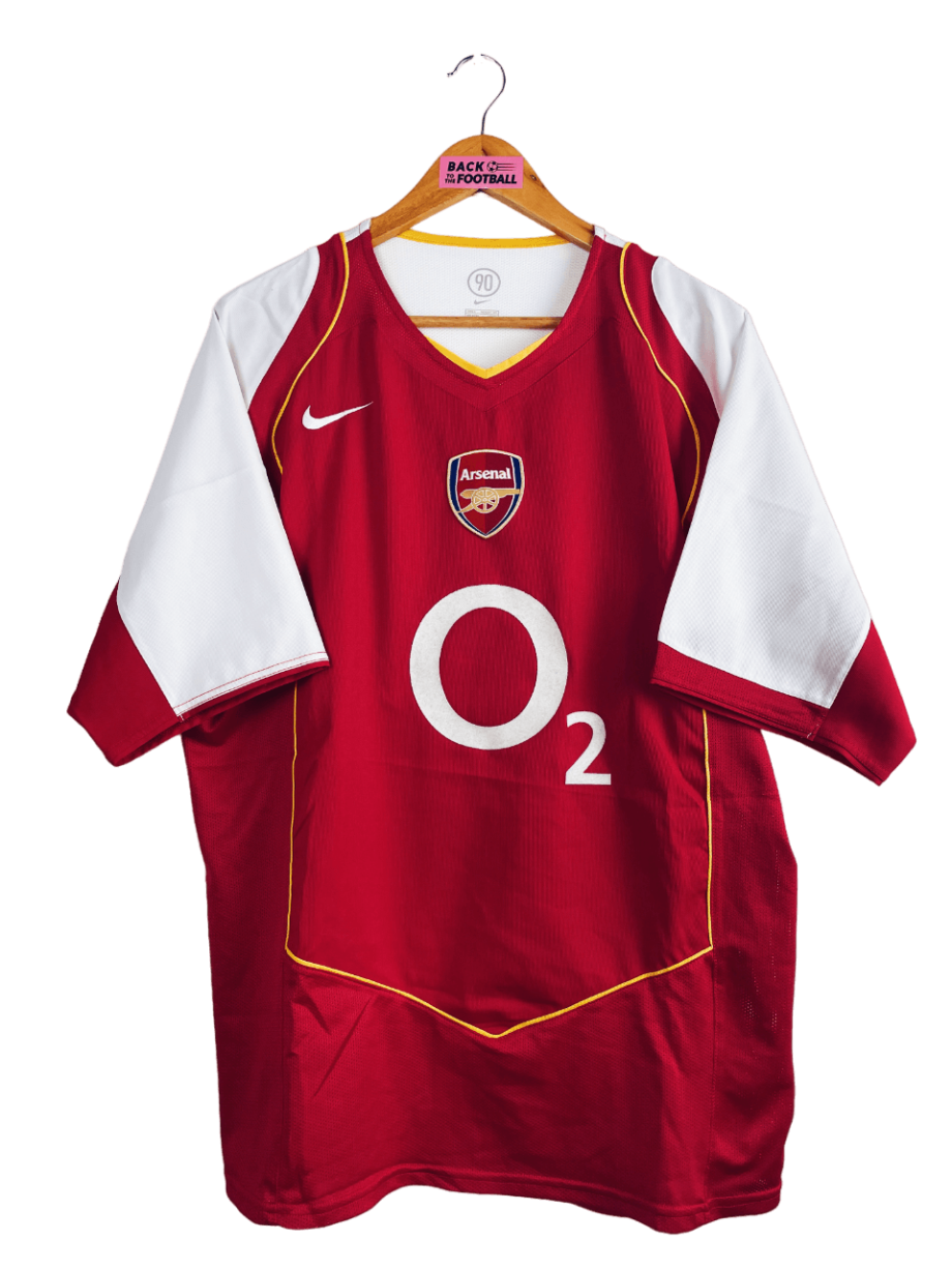 Maillot vintage domicile d'Arsenal 2004/2005