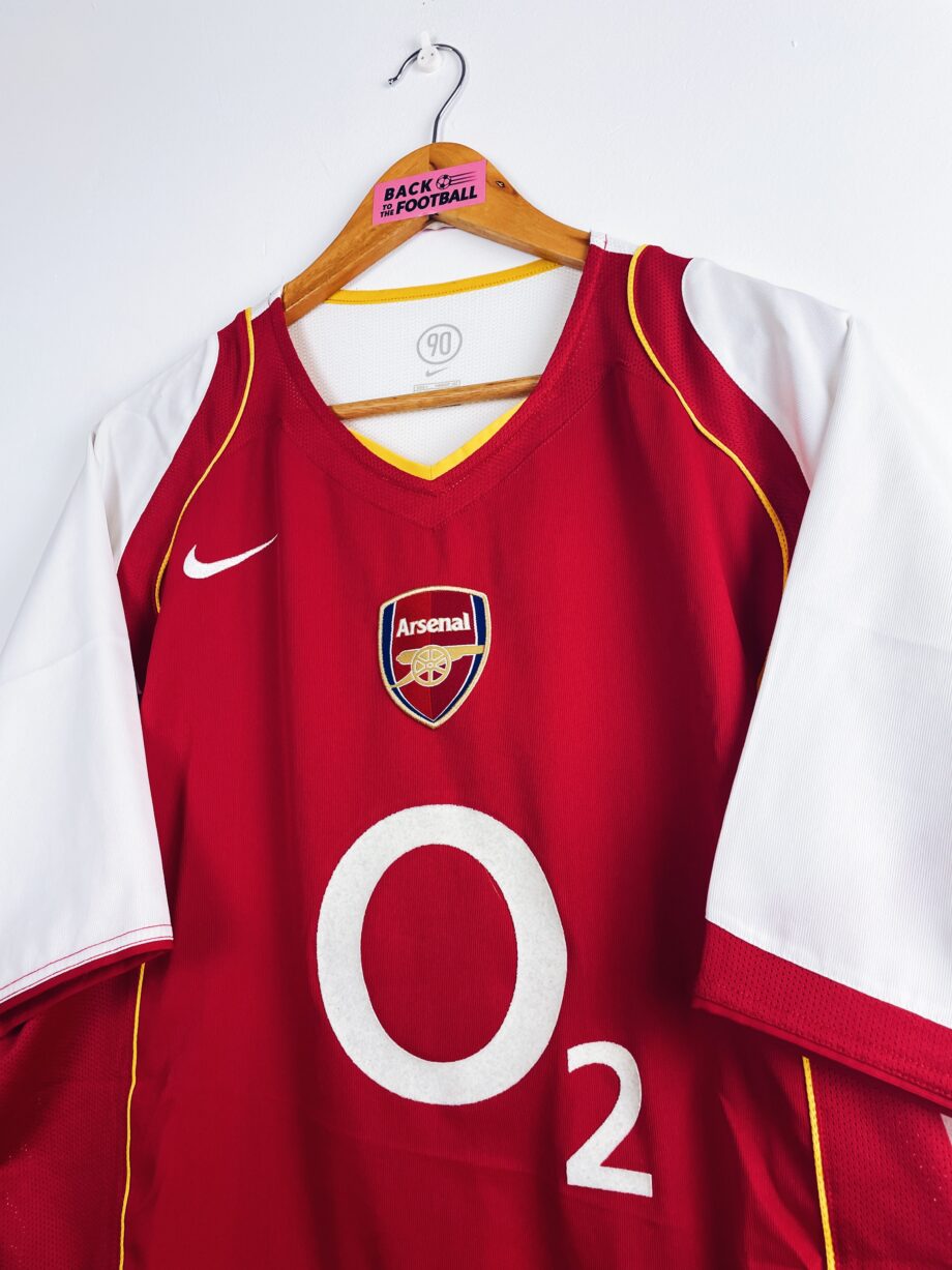 Maillot vintage domicile d'Arsenal 2004/2005