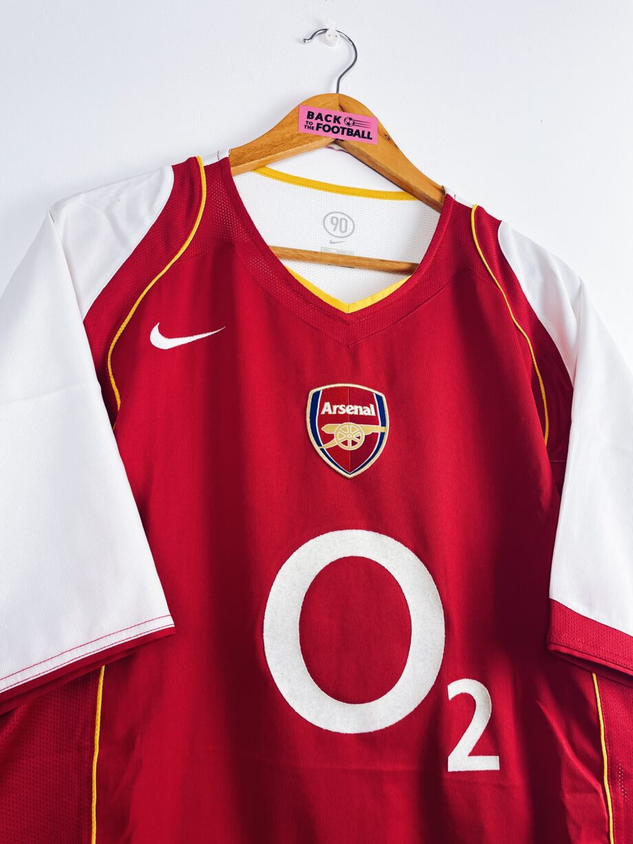 Maillot vintage domicile d'Arsenal 2004/2005