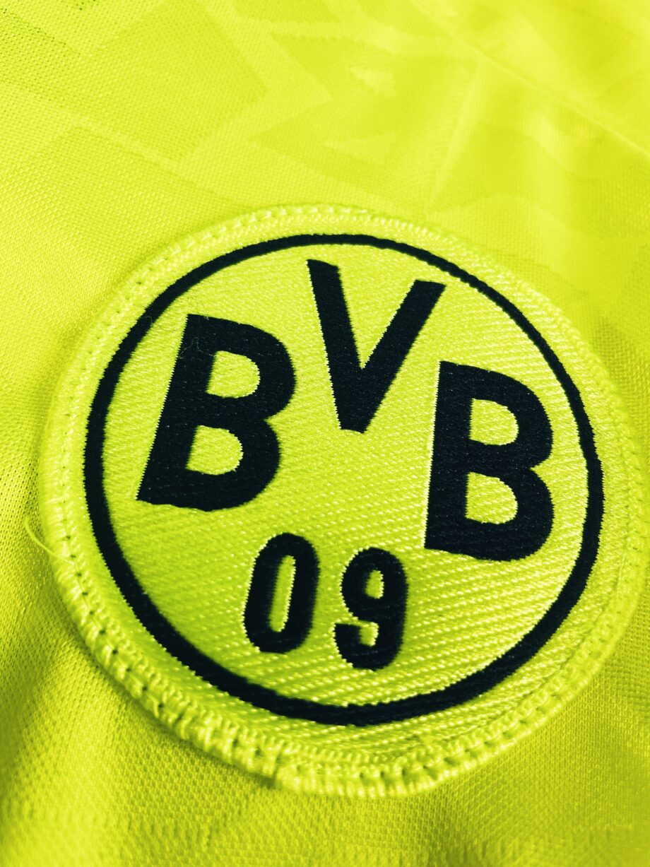 Maillot vintage domicile du Borussia Dortmund 1995/1996 en manches longues