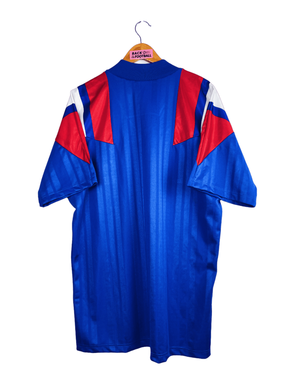 Maillot vintage domicile de l'équipe de France 1992