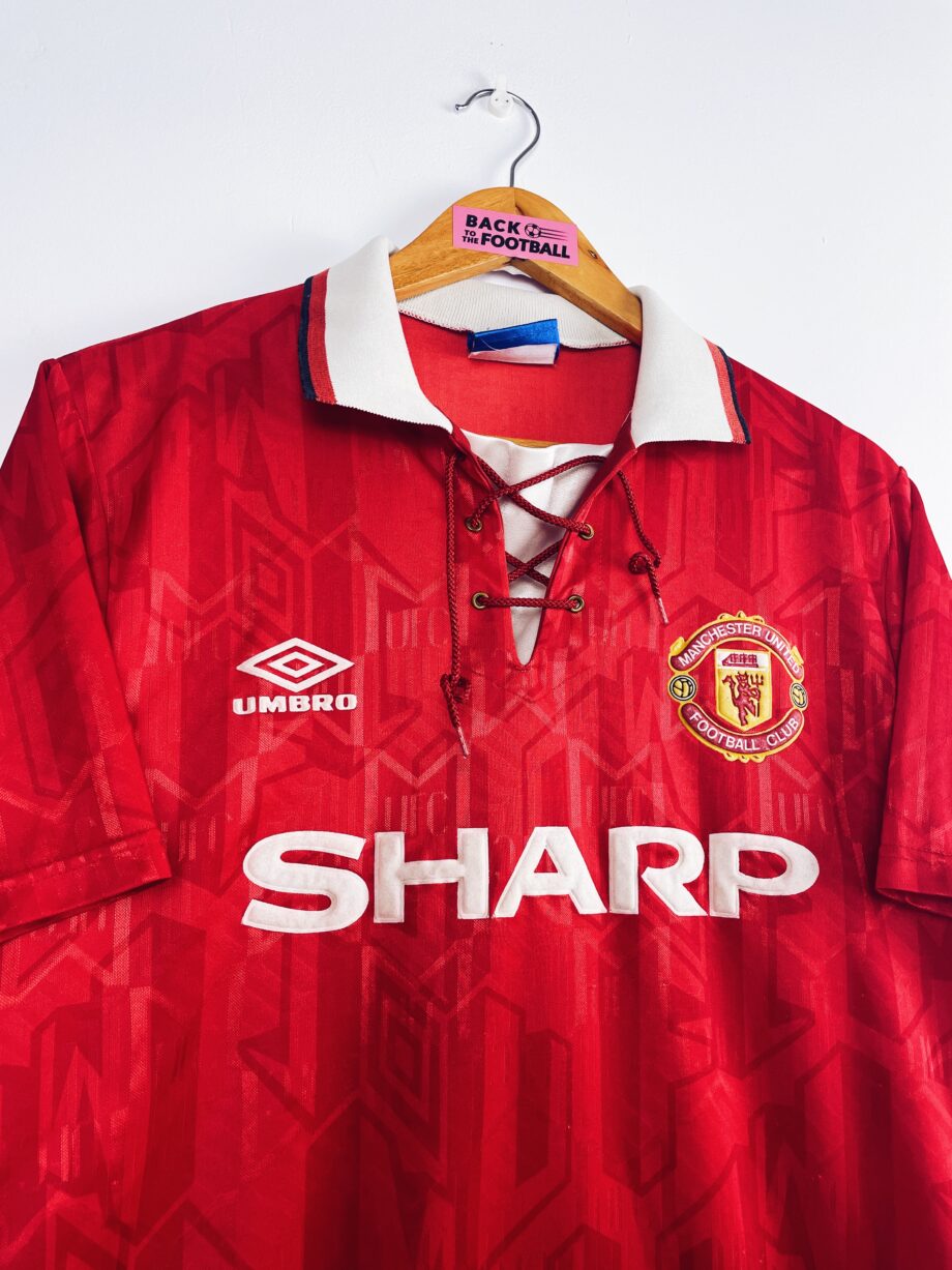 Maillot vintage domicile de Manchester United 1992/1994