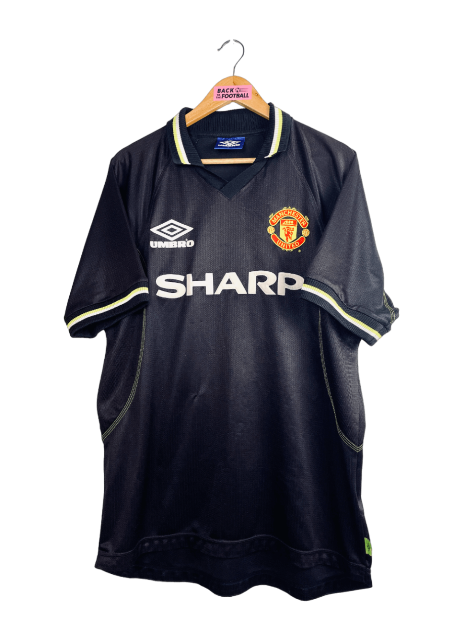 Maillot vintage third de Manchester United 1998/1999 floqué David Beckham #7
