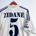Maillot domicile Real Madrid 2002 Zidane 5 Finale UCL | Maillots De Foot Pas Cher 2024-2025