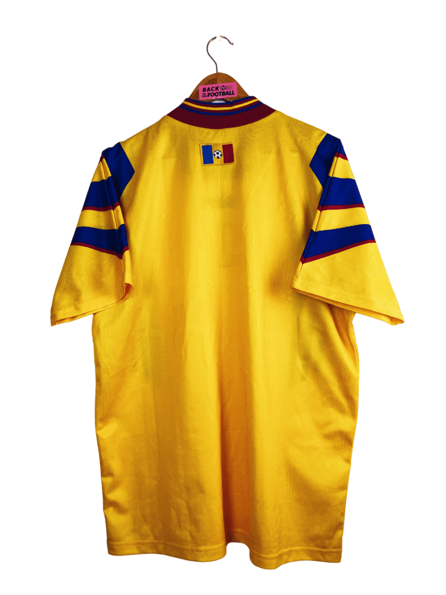 Maillot vintage domicile de la Roumanie 1996/1998