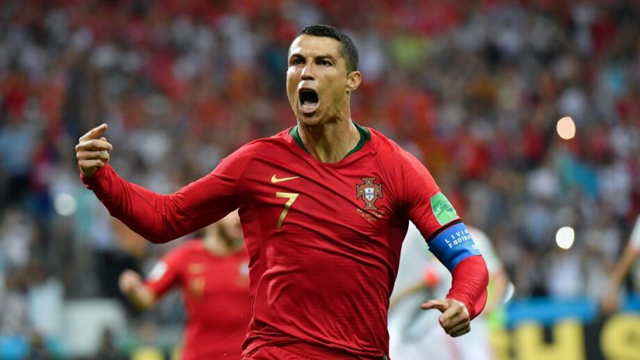 Maillot vintage domicile du Portugal 2018/2019 floqué Cristiano Ronaldo