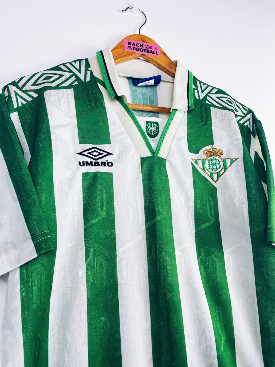 Maillot vintage domicile du Real Betis Séville 1994/1995