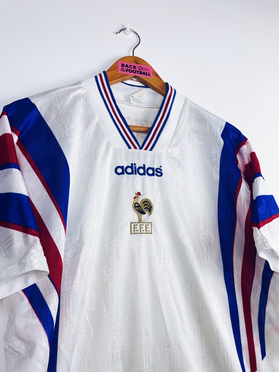 Maillot vintage extérieur de l'équipe de France 1996