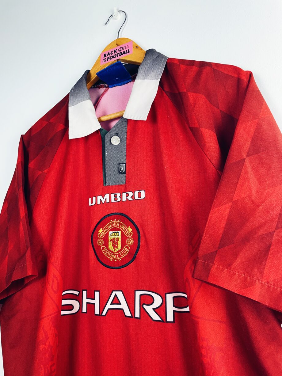Maillot vintage domicile de Manchester United 1996/1998