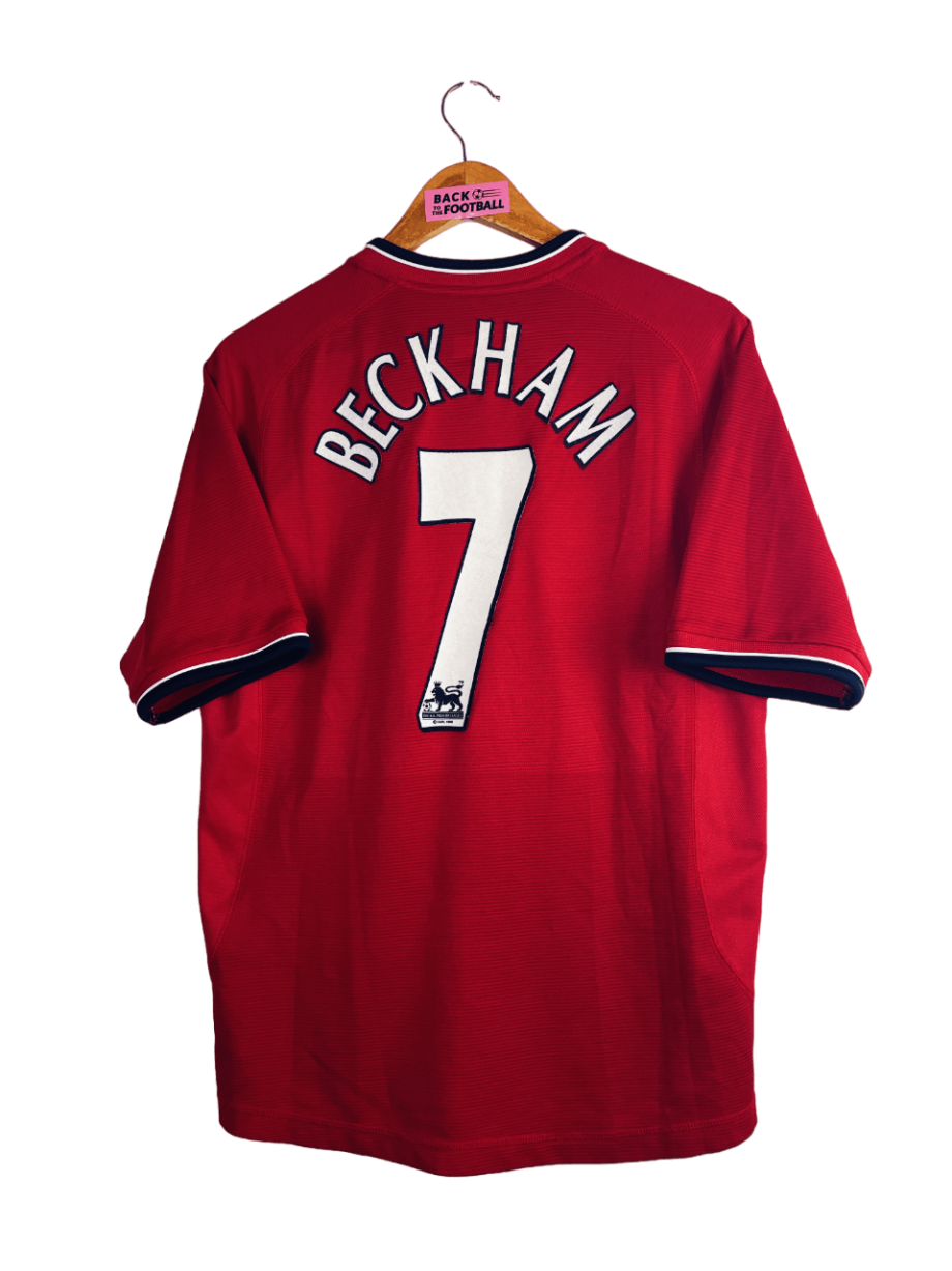 Maillot vintage domicile de Manchester United 2000/2002 floqué Beckham