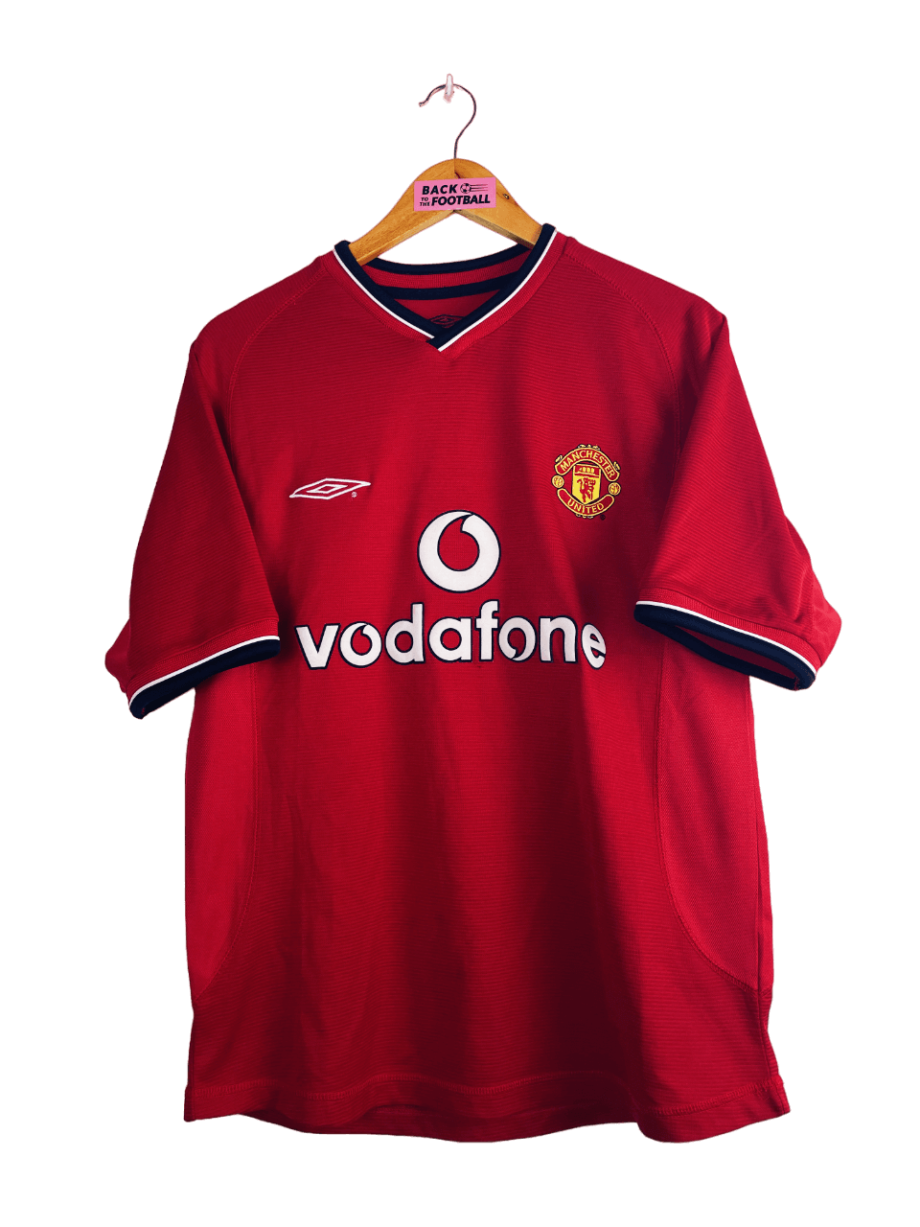 Maillot vintage domicile de Manchester United 2000/2002 floqué Beckham