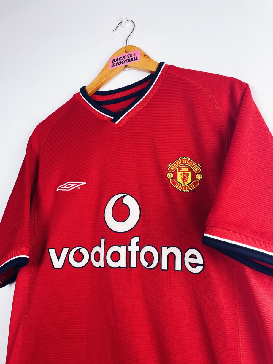 Maillot vintage domicile de Manchester United 2000/2002 floqué Beckham