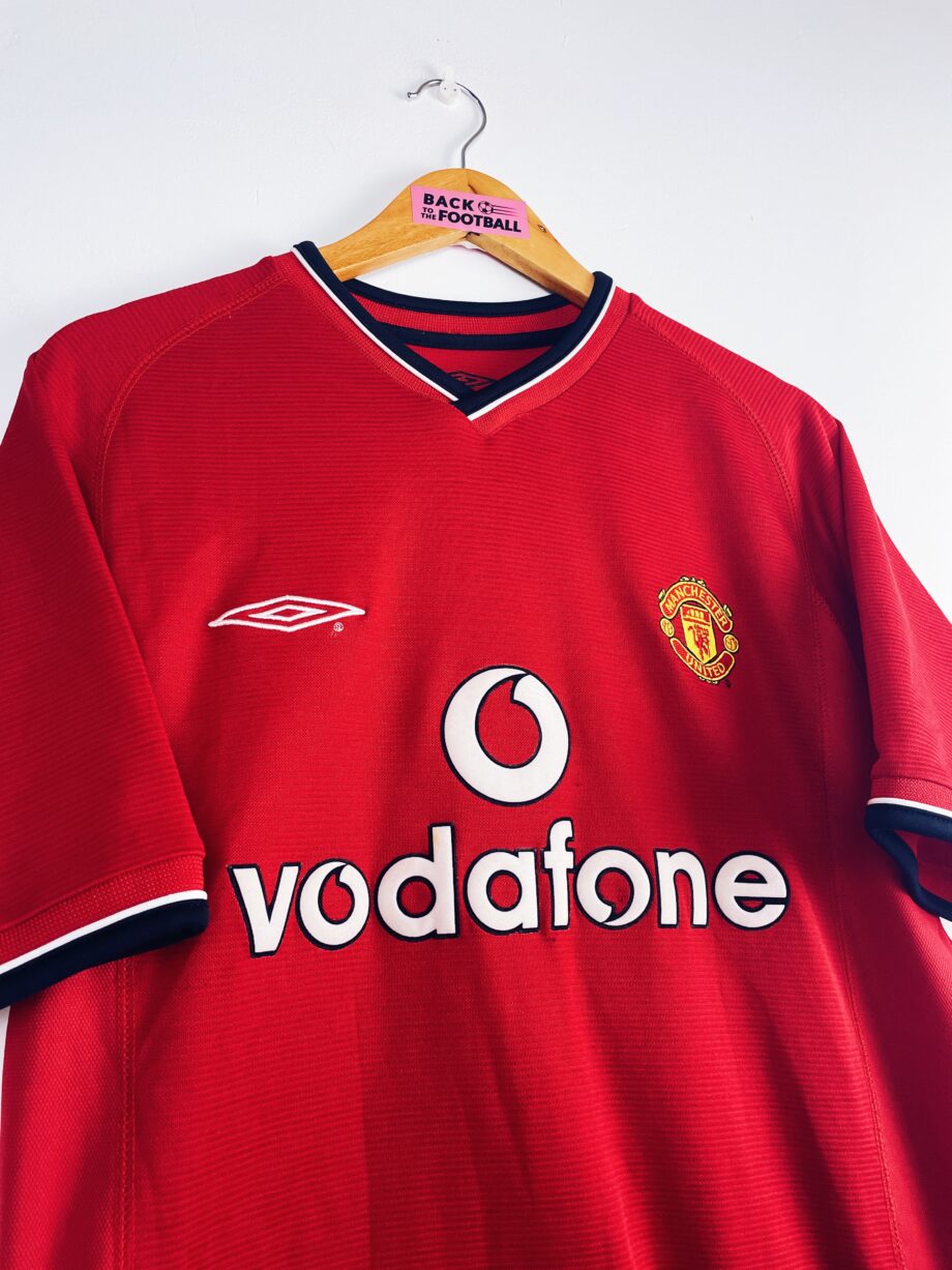 Maillot vintage domicile de Manchester United 2000/2002 floqué Beckham
