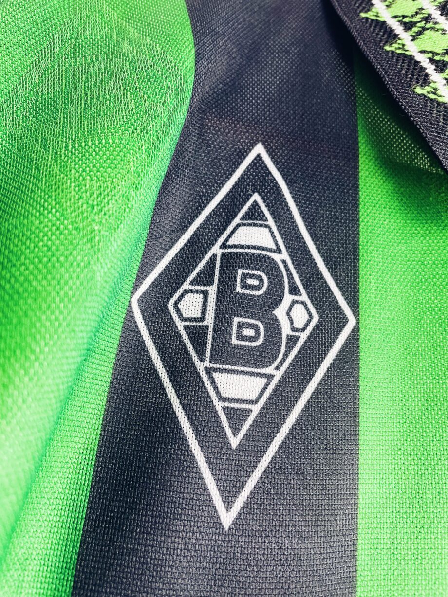 Maillot vintage domicile du Borussia Mönchengladbach 1995/1996 manches longues floqué Effenberg