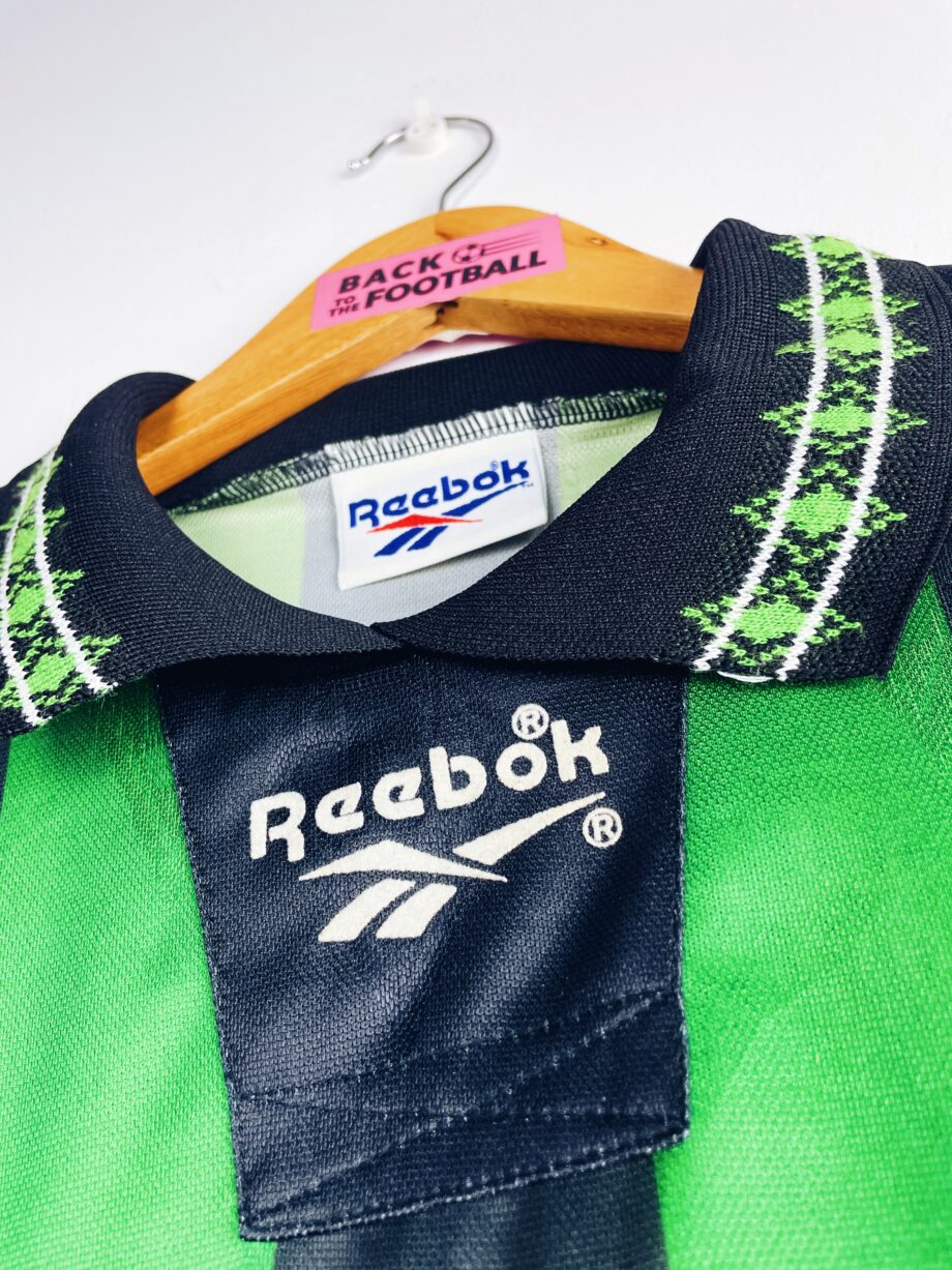 Maillot vintage domicile du Borussia Mönchengladbach 1995/1996 manches longues floqué Effenberg