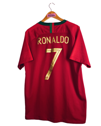 Maillot vintage domicile du Portugal 2018/2019 floqué Cristiano Ronaldo