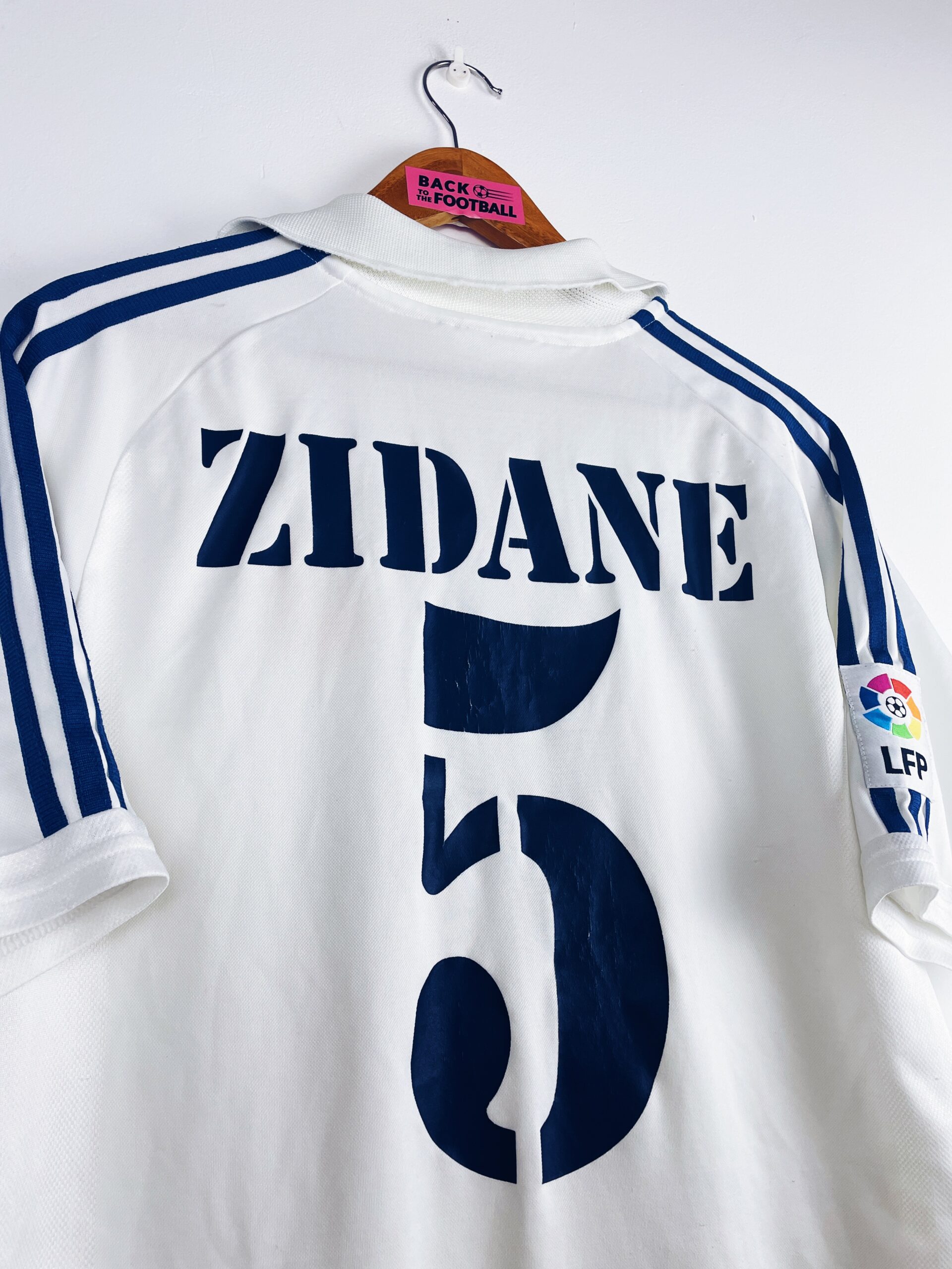 maillot zidane real madrid 2001