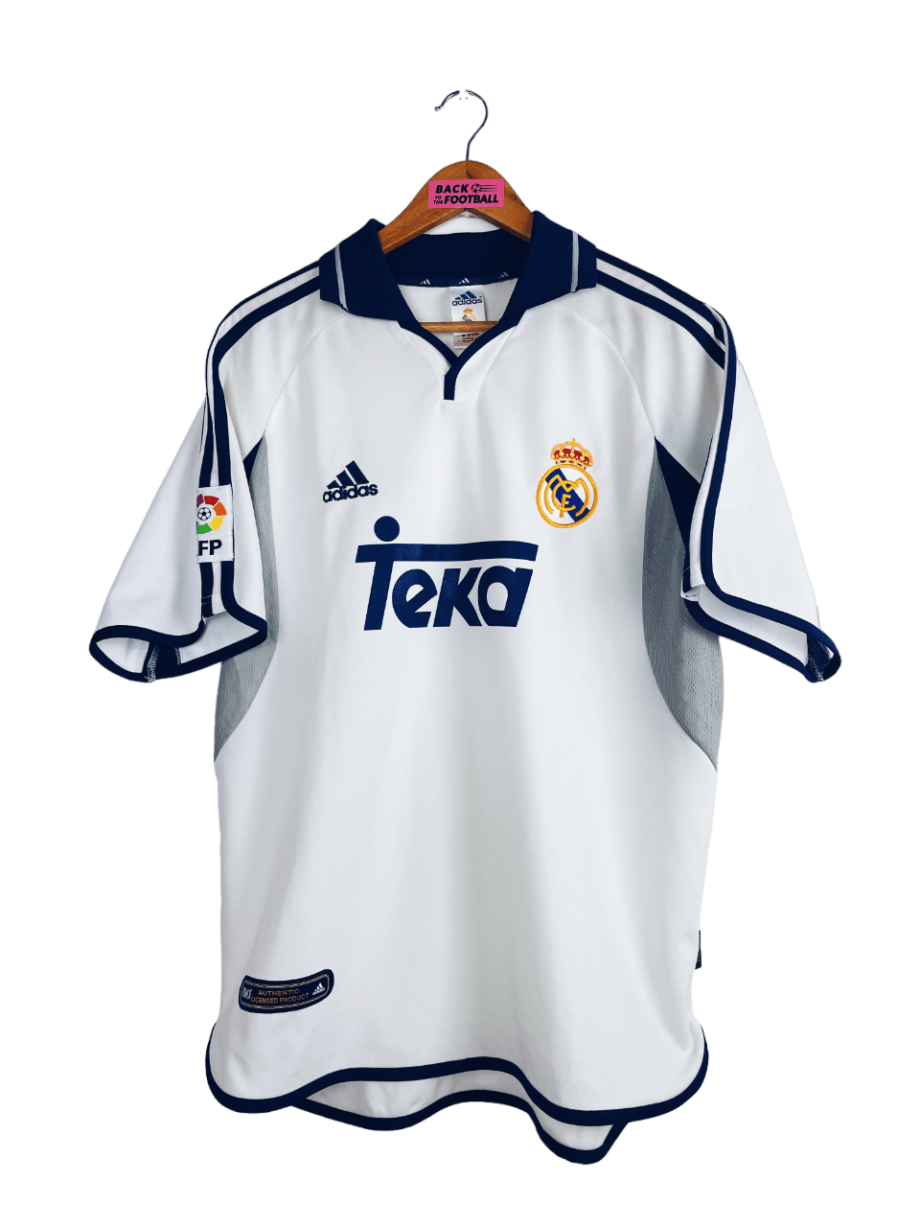 Maillot vintage domicile du Real Madrid 2000/2001