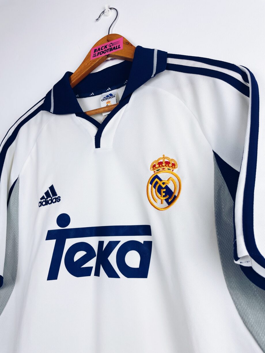 Maillot vintage domicile du Real Madrid 2000/2001