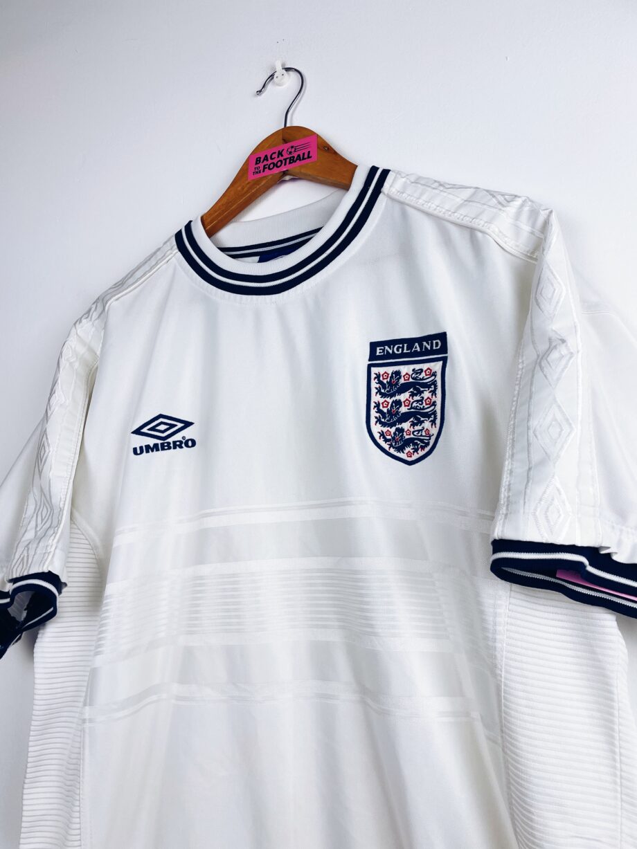 Maillot vintage domicile de l'Angleterre 1999/2001