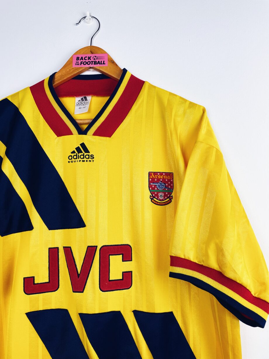 Maillot vintage extérieur d'Arsenal 1993/1994