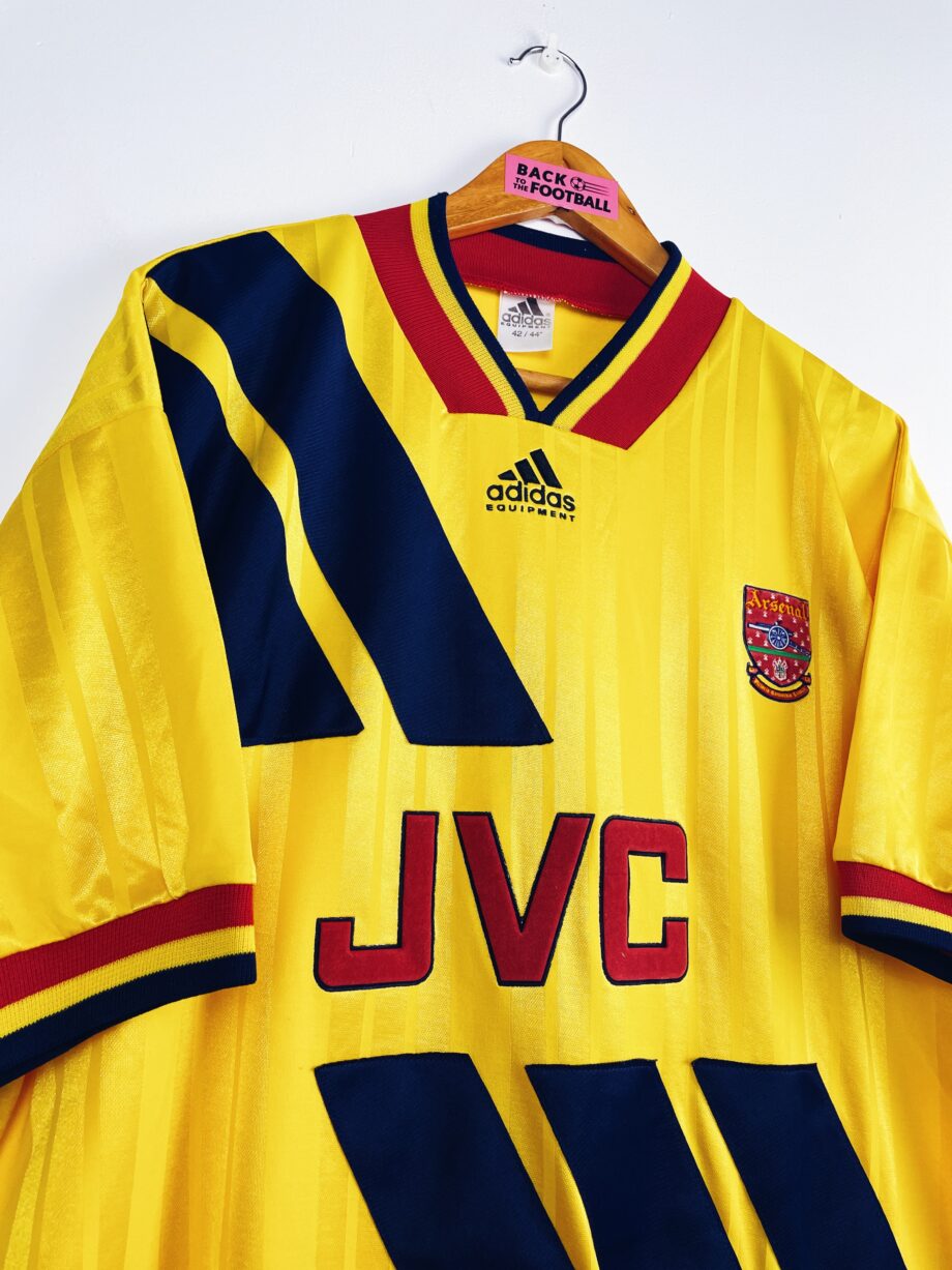 Maillot vintage extérieur d'Arsenal 1993/1994