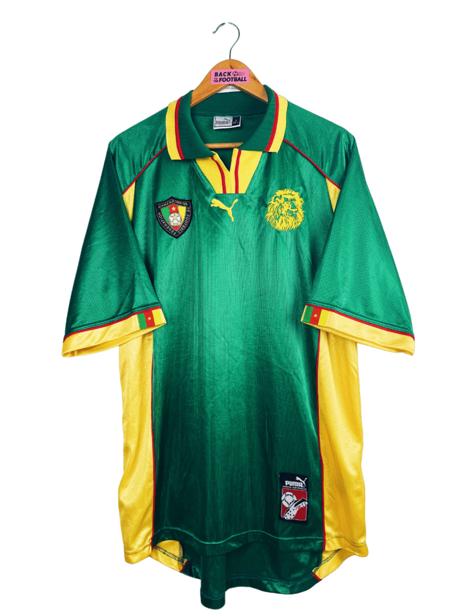 Maillot vintage domicile du Cameroun 1998