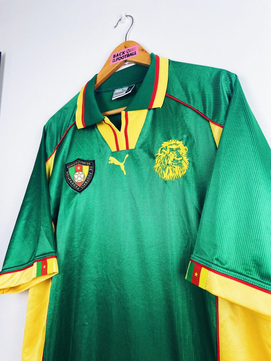 Maillot vintage domicile du Cameroun 1998