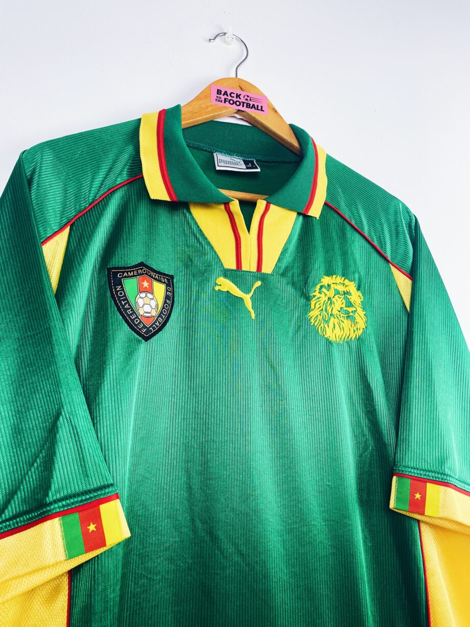 Maillot vintage domicile du Cameroun 1998