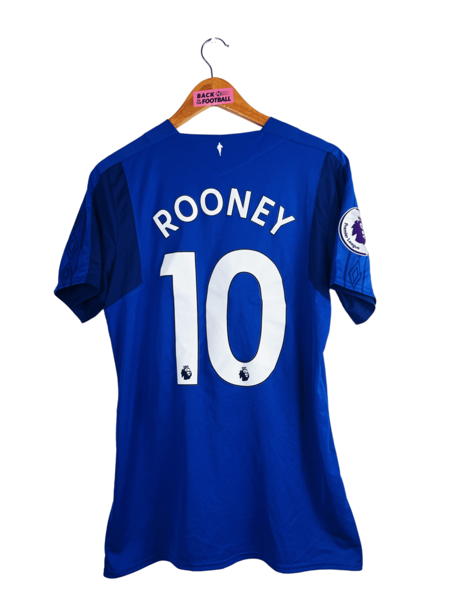 Maillot vintage domicile d'Everton 2017/2018 floqué Rooney