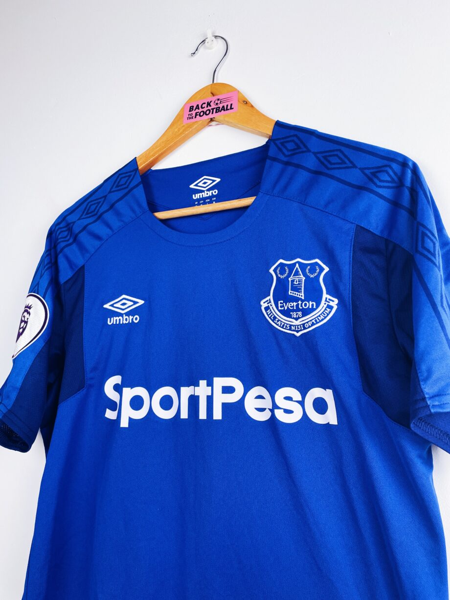 Maillot vintage domicile d'Everton 2017/2018 floqué Rooney