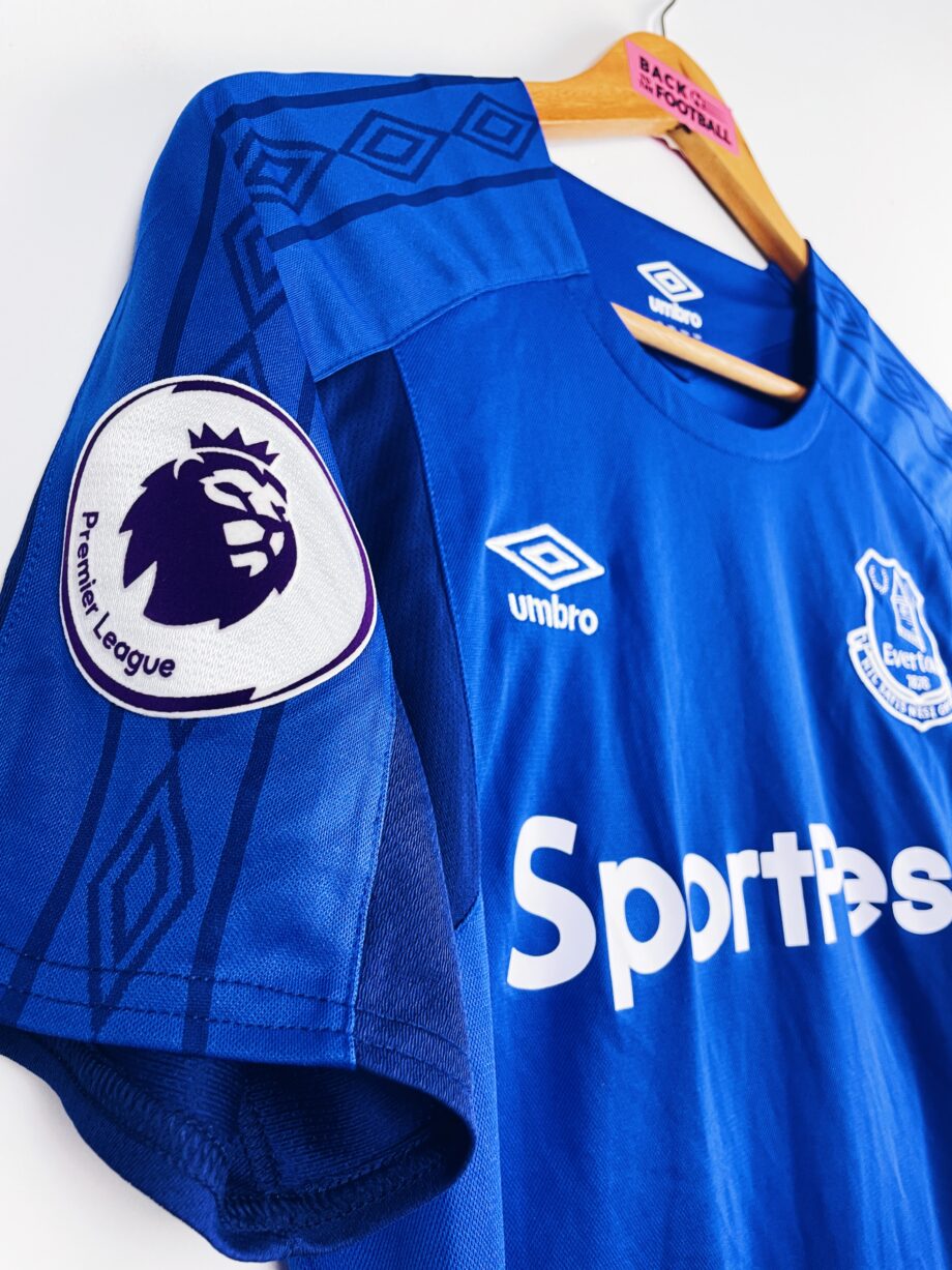 Maillot vintage domicile d'Everton 2017/2018 floqué Rooney