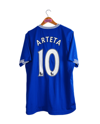 maillot vintage domicile d'Everton 2009/2010 floqué Arteta