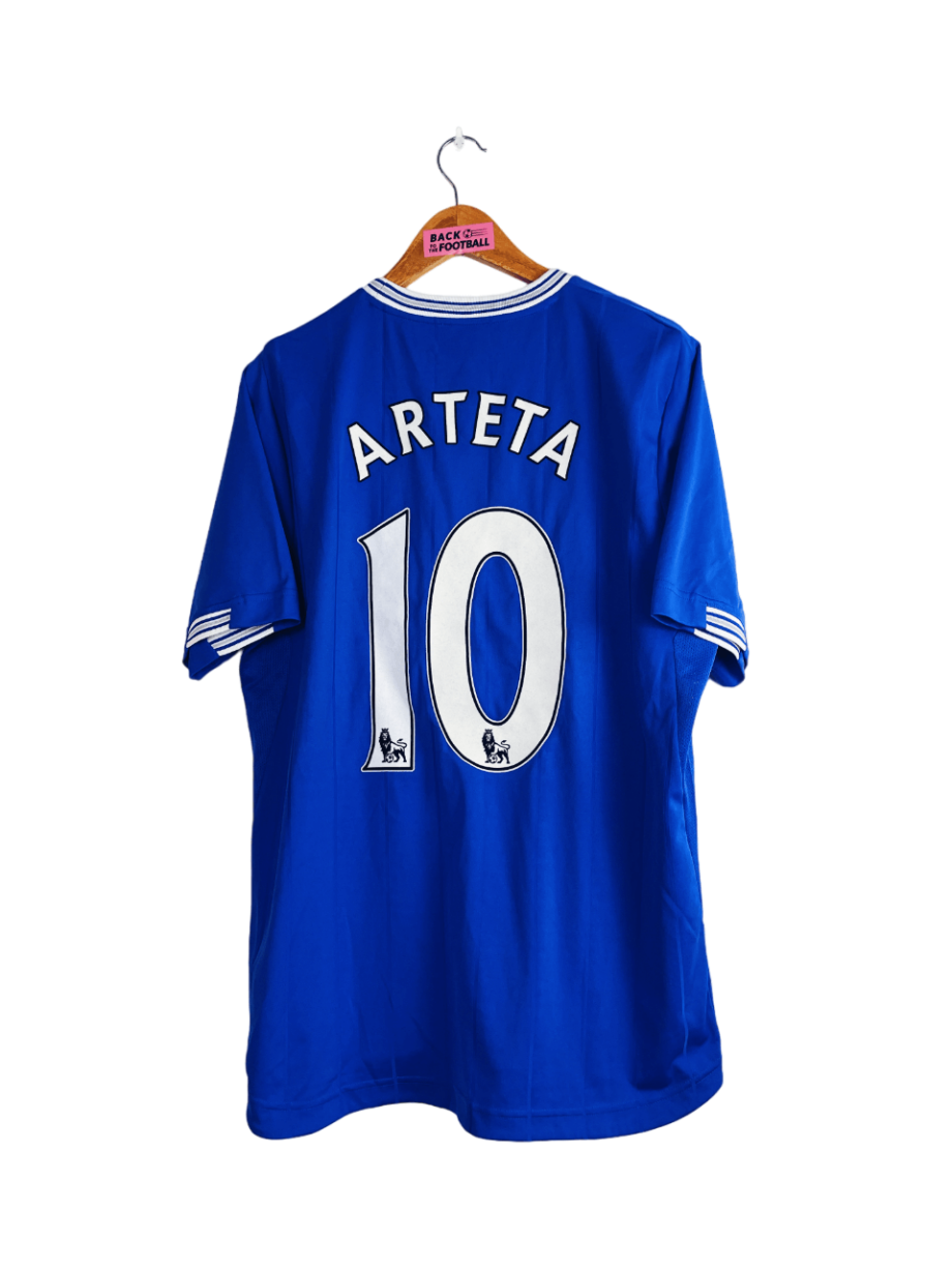 maillot vintage domicile d'Everton 2009/2010 floqué Arteta