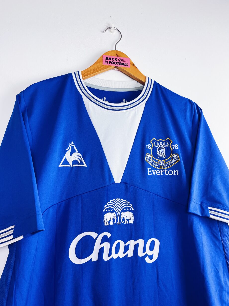 maillot vintage domicile d'Everton 2009/2010 floqué Arteta