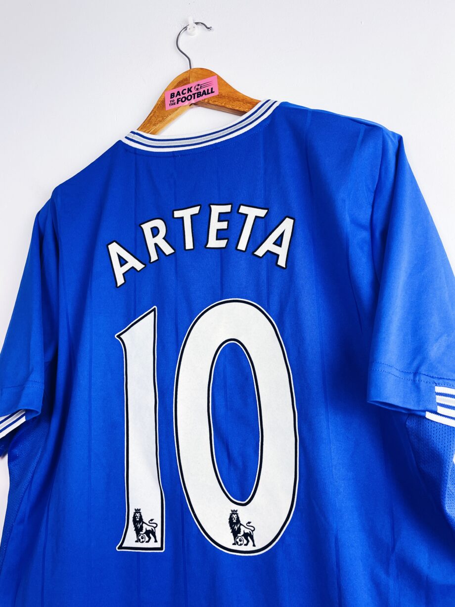 maillot vintage domicile d'Everton 2009/2010 floqué Arteta