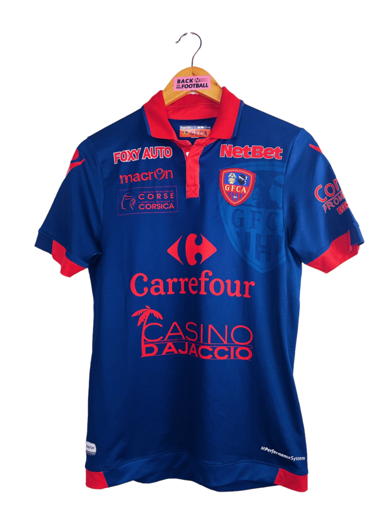 Maillot De Football Vintage Ajaccio – Third 2003-2004 – Réf 04724