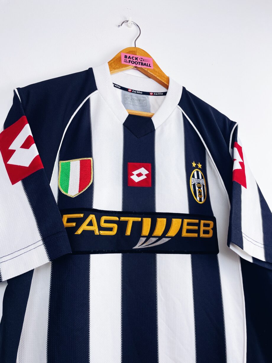 Maillot vintage domicile de la Juventus 2002/2003