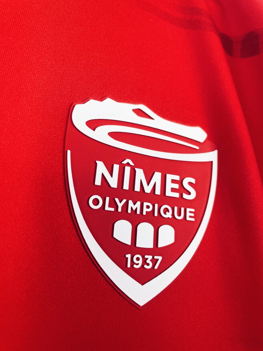 Maillot vintage domicile du Nimes Olympique 2021/2022