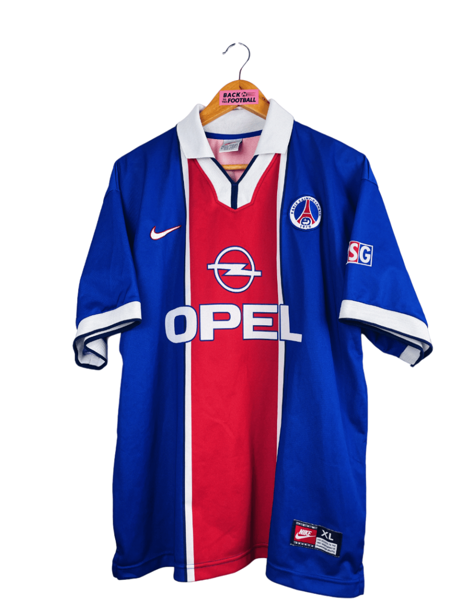 Maillot vintage domicile du PSG 1997/1998 floqué Rai