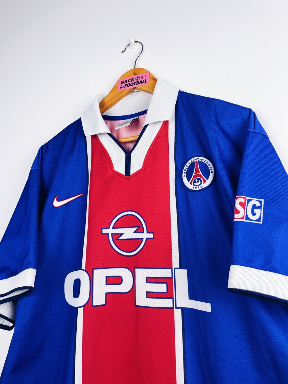 Maillot vintage domicile du PSG 1997/1998 floqué Rai