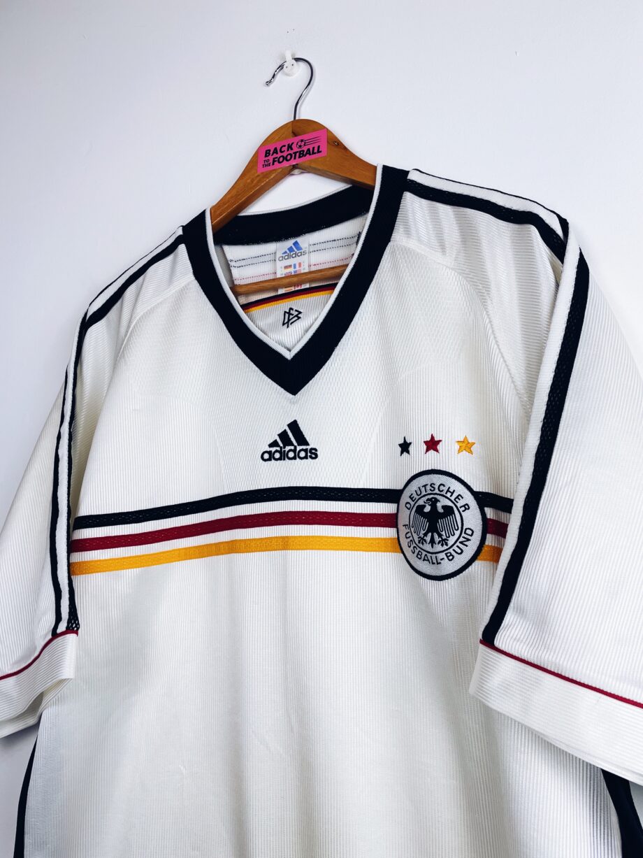 maillot vintage domicile de l'Allemagne 1998