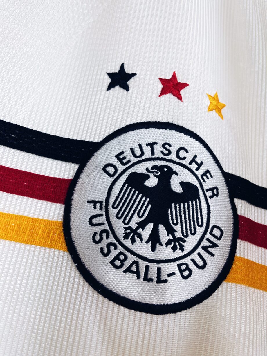 maillot vintage domicile de l'Allemagne 1998